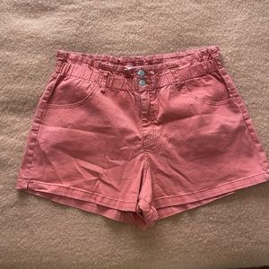 Salmon Pink High Rise Wild Fable Shorts Size XXL New With Tags